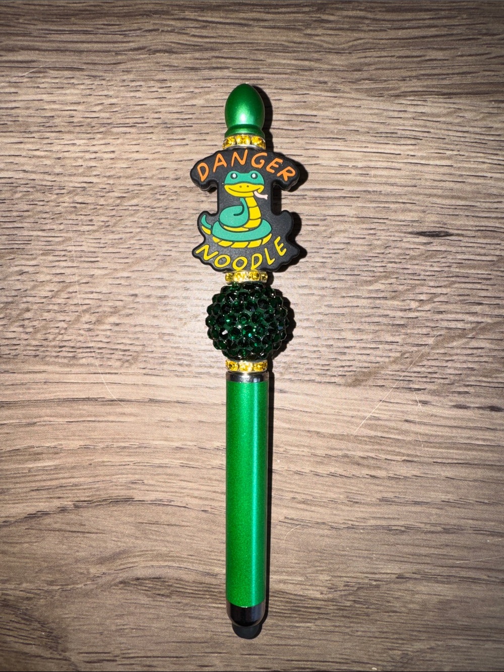 Danger noodle snake stylus